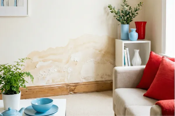 Caso de humedad - antes