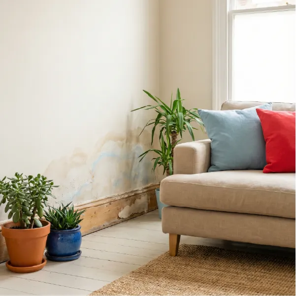 Humedad por capilaridad en muros